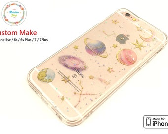 Iphone 6s 6s 7 7 8 8 Case Soft Tpu Resin Luxury Etsy