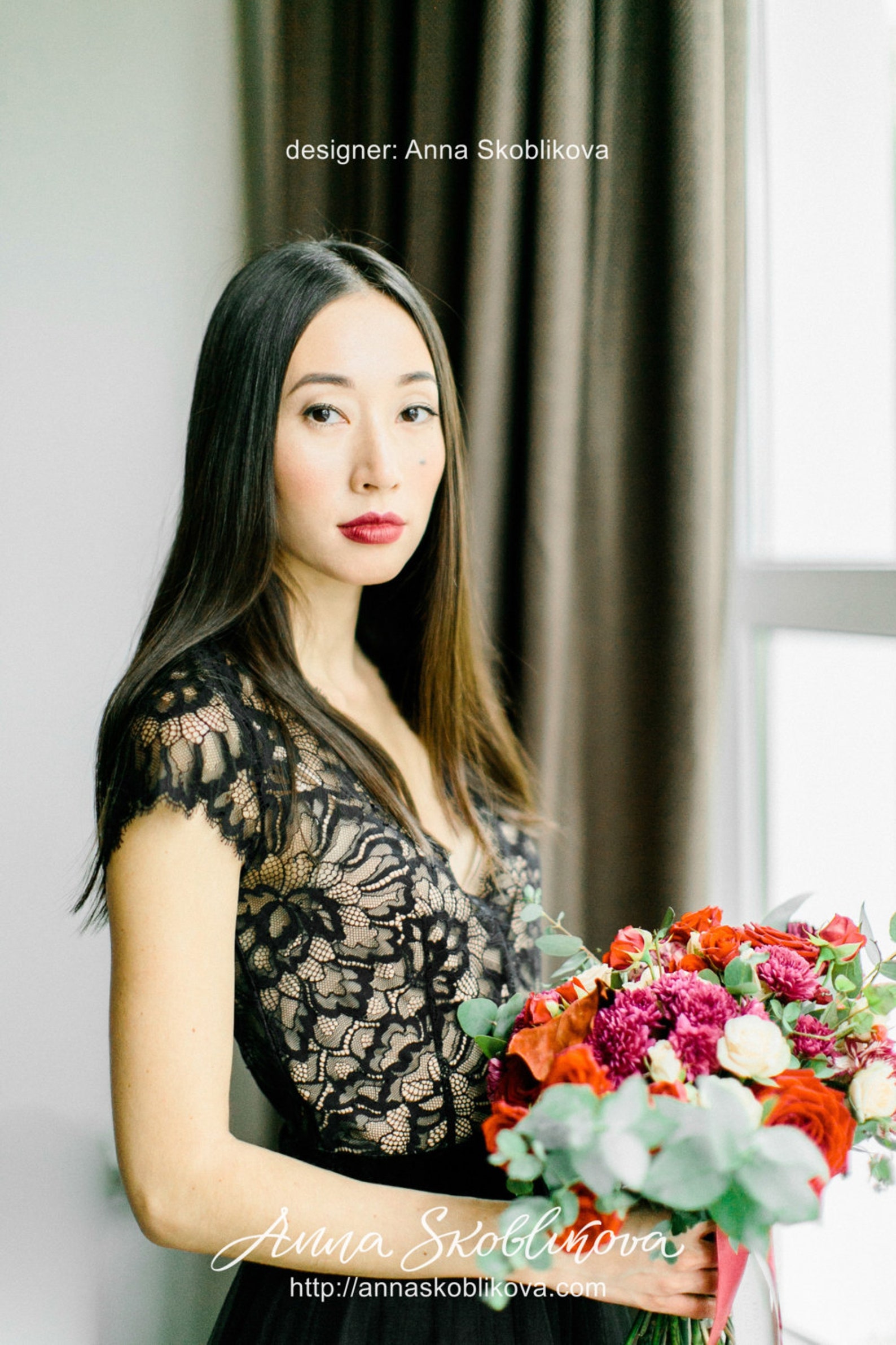 Black Wedding Dress Gothic Wedding Dress Custom Black Etsy Canada