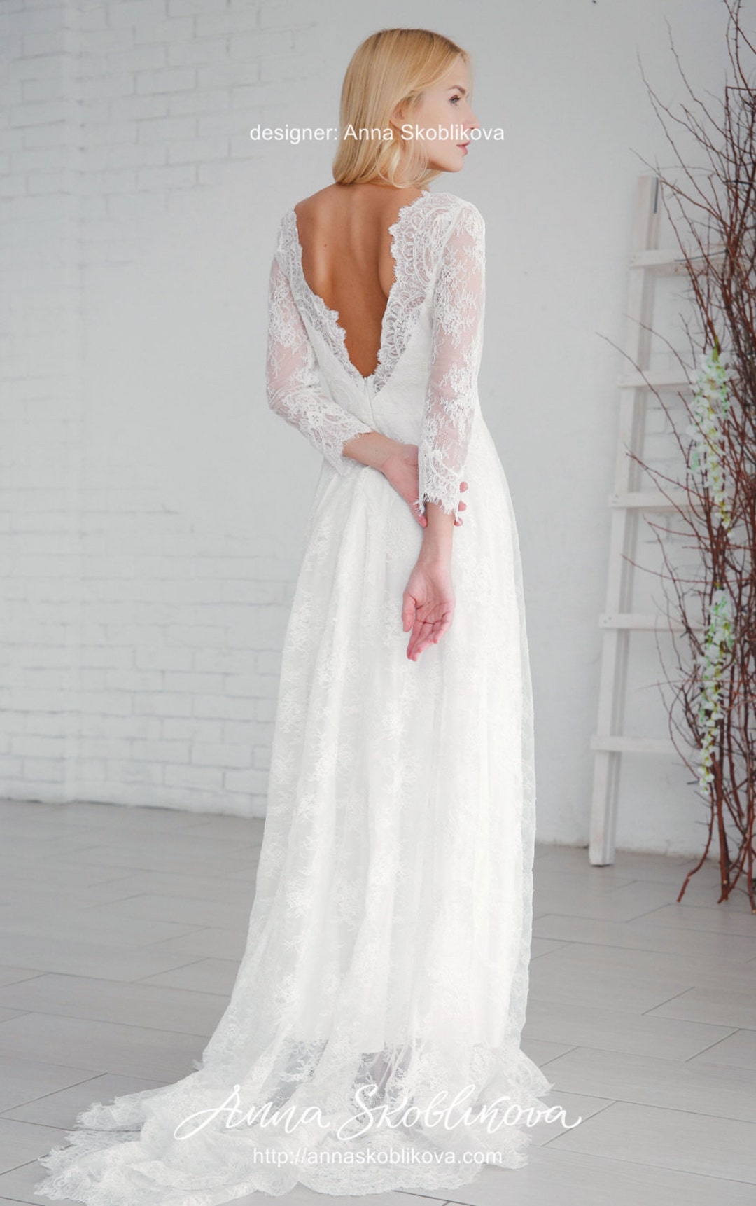 white chantilly lace dress The Betty Dress in White Chantilly Lace 8 / White Chantilly Lace