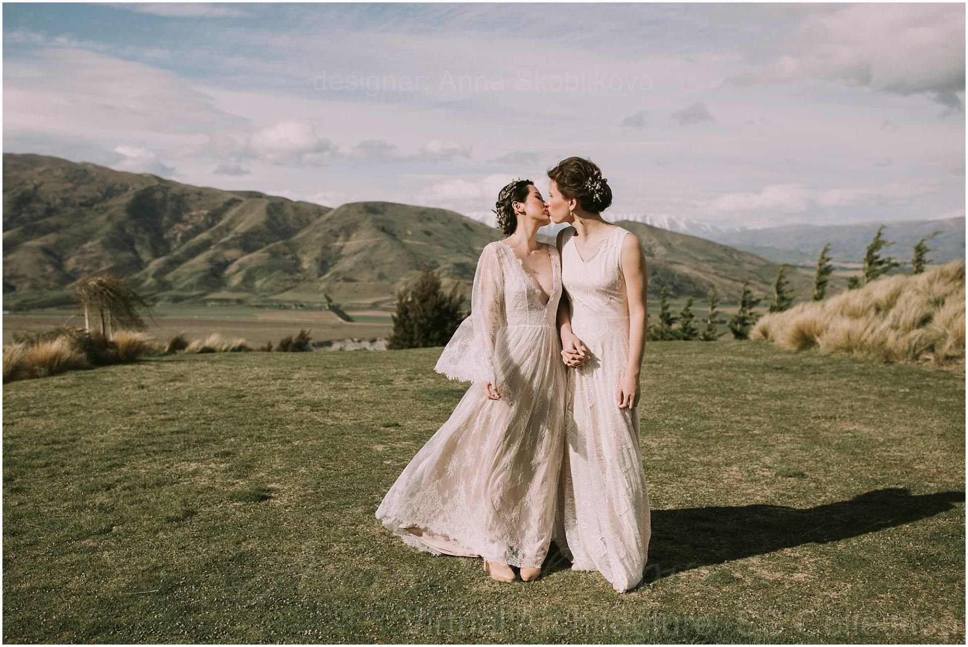 Lesbian Bridal Dress UK