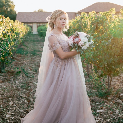 boho maxi dress for wedding guest Champagne Strapless by Sky to Moon - Vacation, Wedding, Party - Babydoll Size:ONESIZE Heading to a bridal Ruched Ruffle-Trim Maxi Dress mat_satin