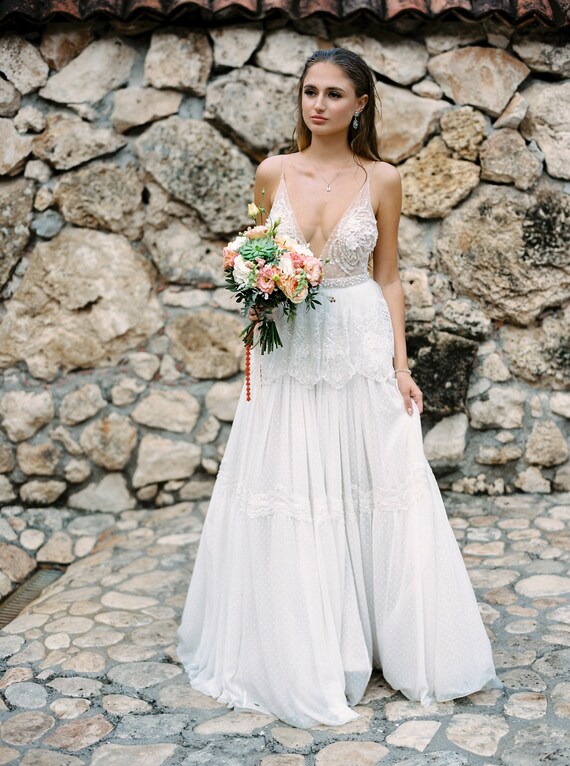 Angel Spaghetti Strap Illusion Wedding Dress Backless Open Back, Sexy Bridal Gown (2021 Collection) - Etsy Angel Spaghetti Strap Illusion Wedding Dress Backless Open Back, Sexy Bridal Gown (2021 Collection) - Etsy