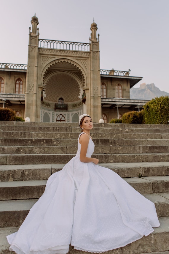 vintage style corset wedding dresses April inspired glamour Cotton Lace Corset Wedding Dress: