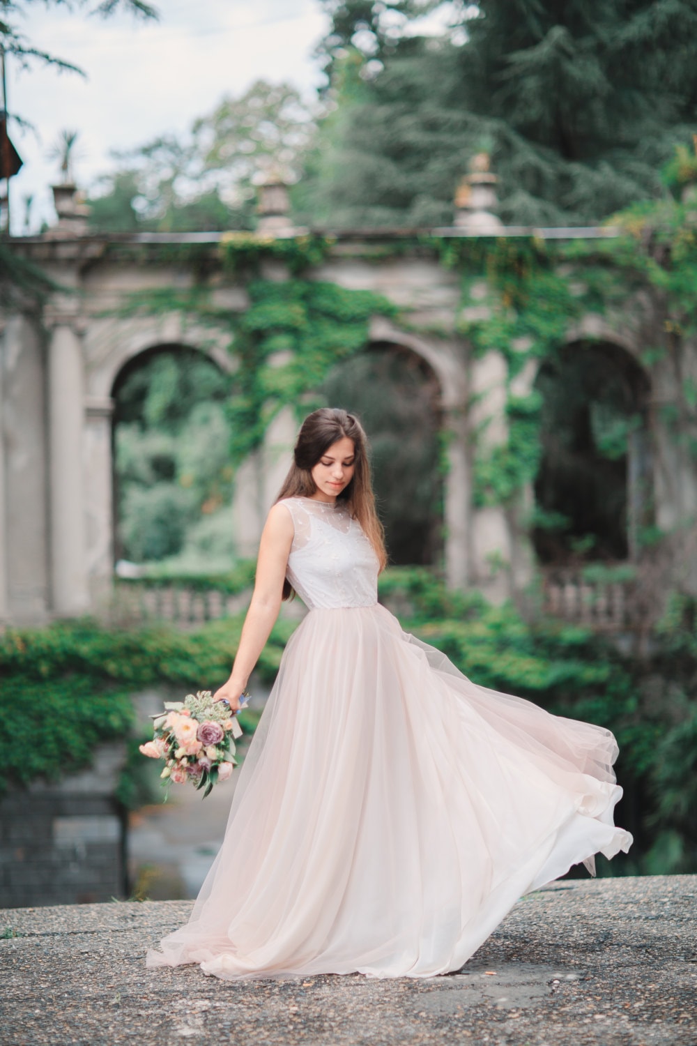 Pink Wedding Dress Blush Wedding Dress 