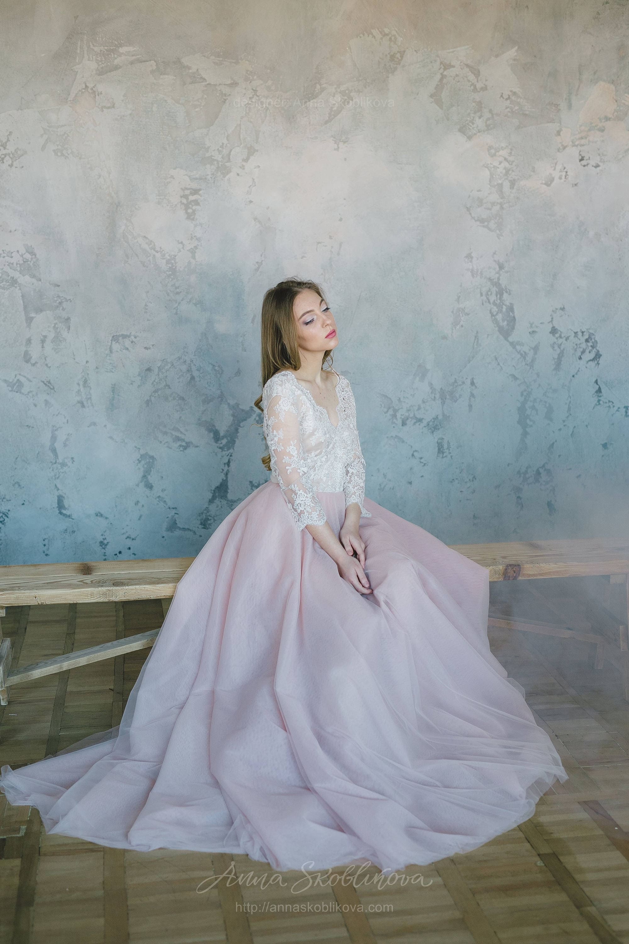 Blush bridal and formal wear online