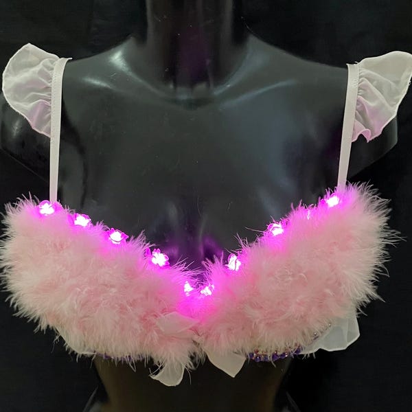 Blinking Lights Bra Set