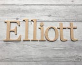 MDF blank letters - toy box letters