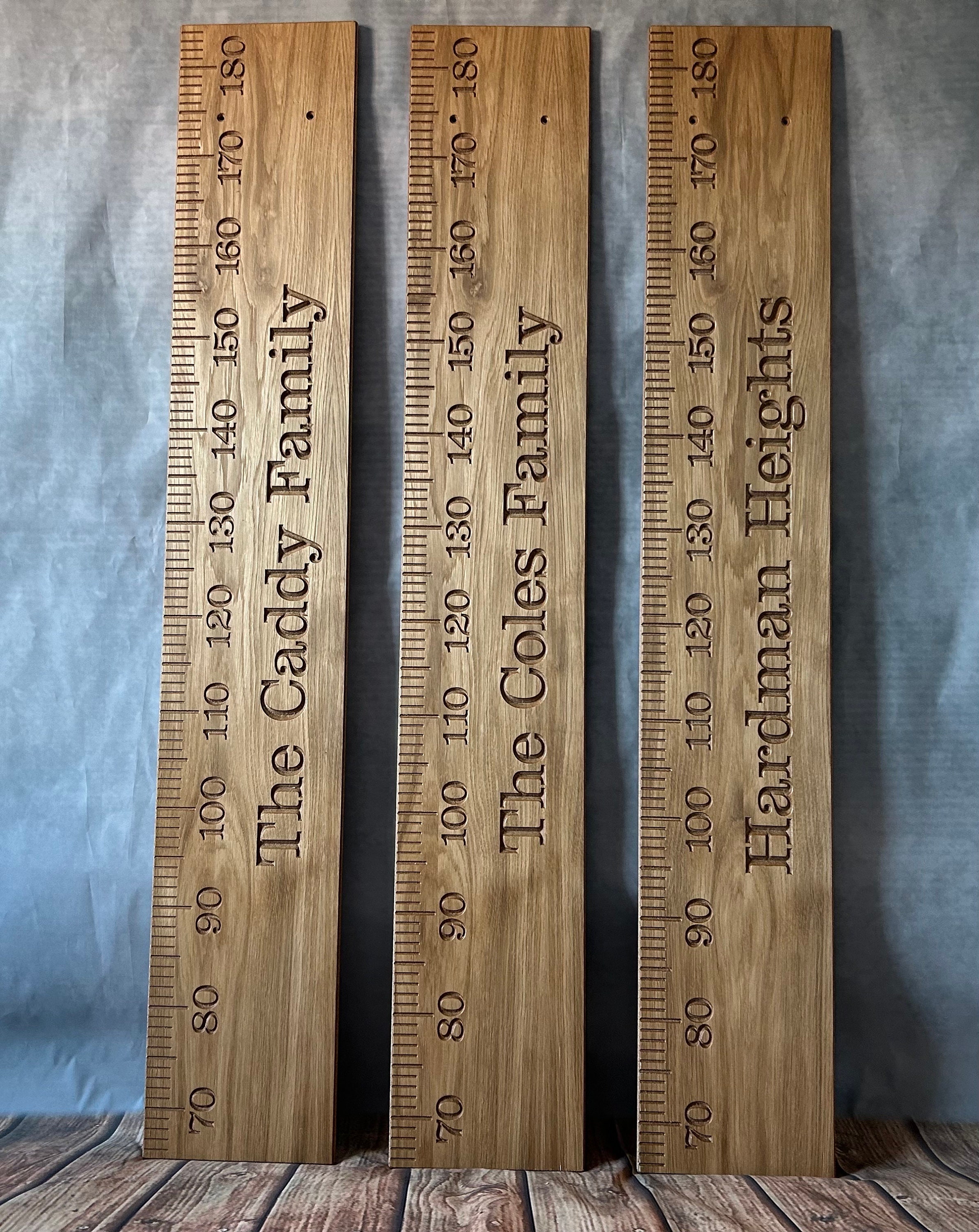 Growth Chart Wood Wooden Height Chart Ruler I Height Ruler For Wall