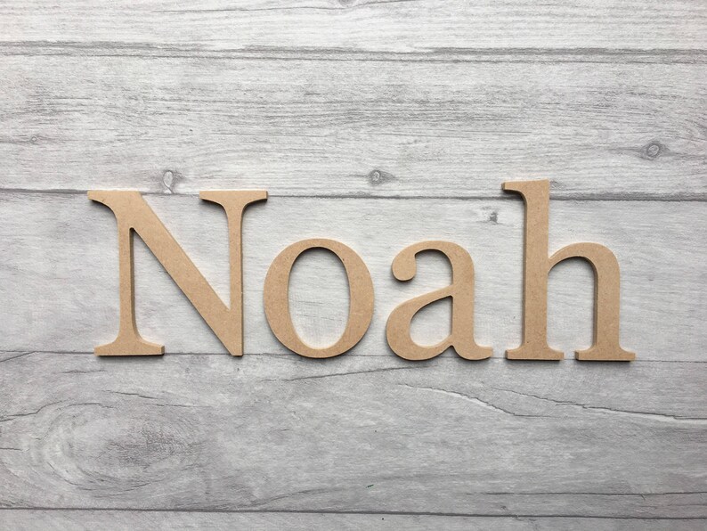 MDF Blank Letters Toy Box Letters 6mm Thick Etsy UK