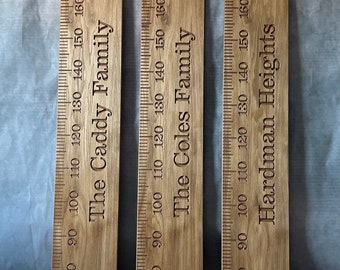 Height chart, Oak faced height chart, Children's Height Chart, growth chart, ruler, wooden height chart, personalised gift, Christmas gift