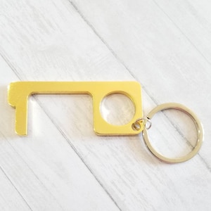 Door Opener, Button Pusher, Touchless Tool, Stylus for Phones, Hand Free Key, Hygienic Opener, Touch Free