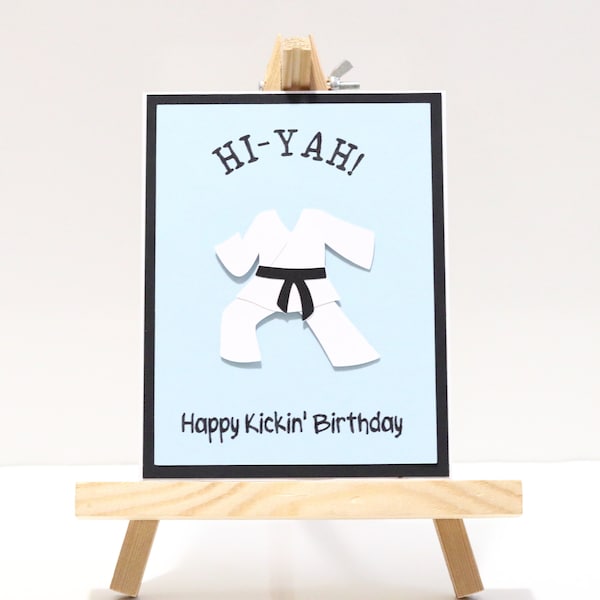 Happy Karate Birthday Etsy