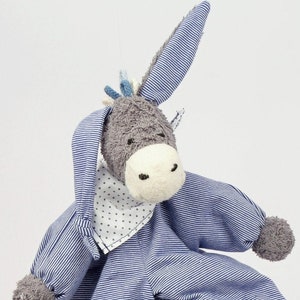 Sewing set dangling donkey Johnny, sewing set - handicraft set