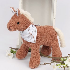 Nähset Pferd Dolly, ca. 20 cm, Frottee, Bastelset Bild 1