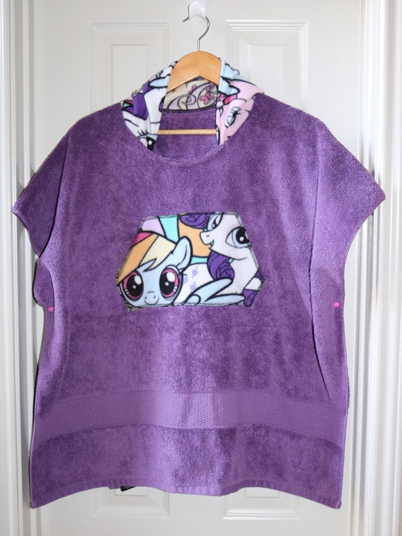 my little pony hooded towel