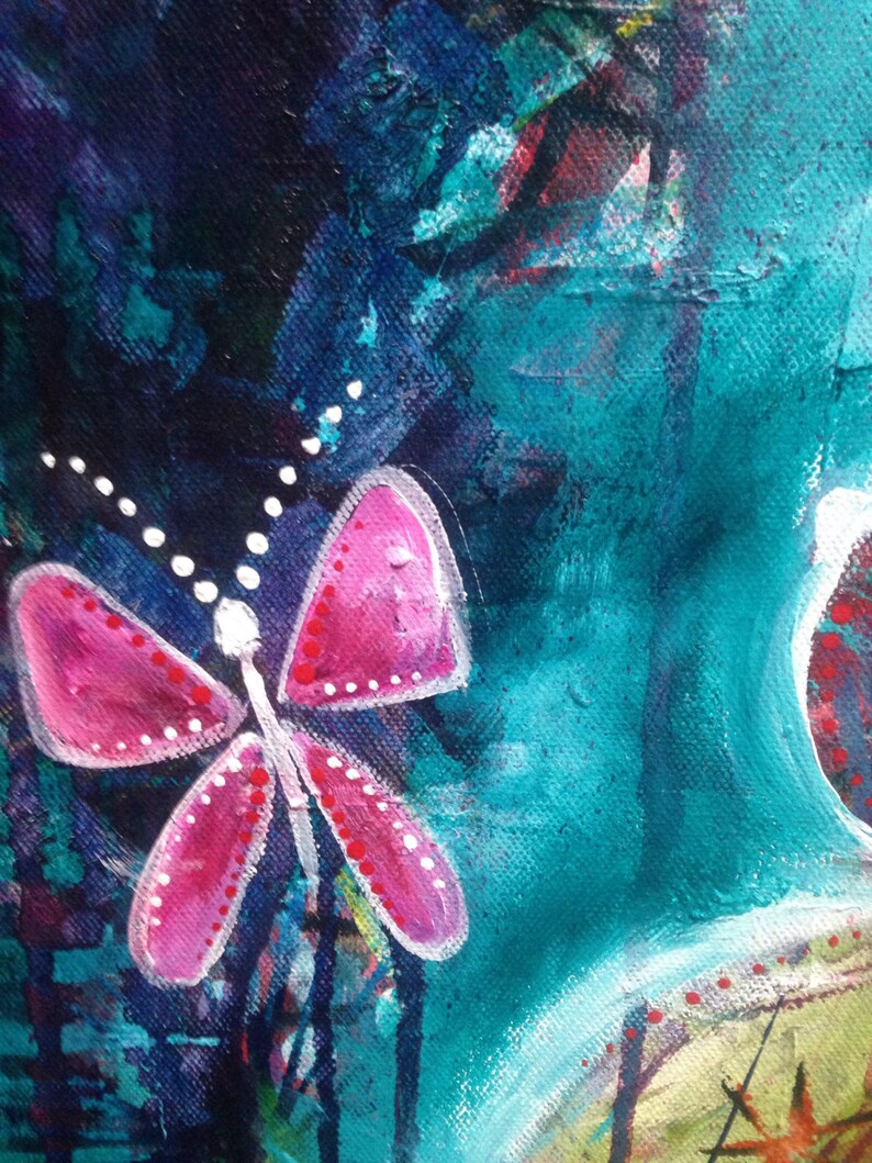 Pregnancy Art Painting Large Canvas Acrylic Original Etsy UK