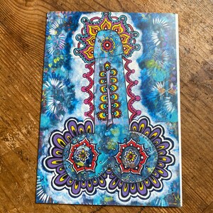 Lingam Art - Lingam sacré - Impression de carte de vœux