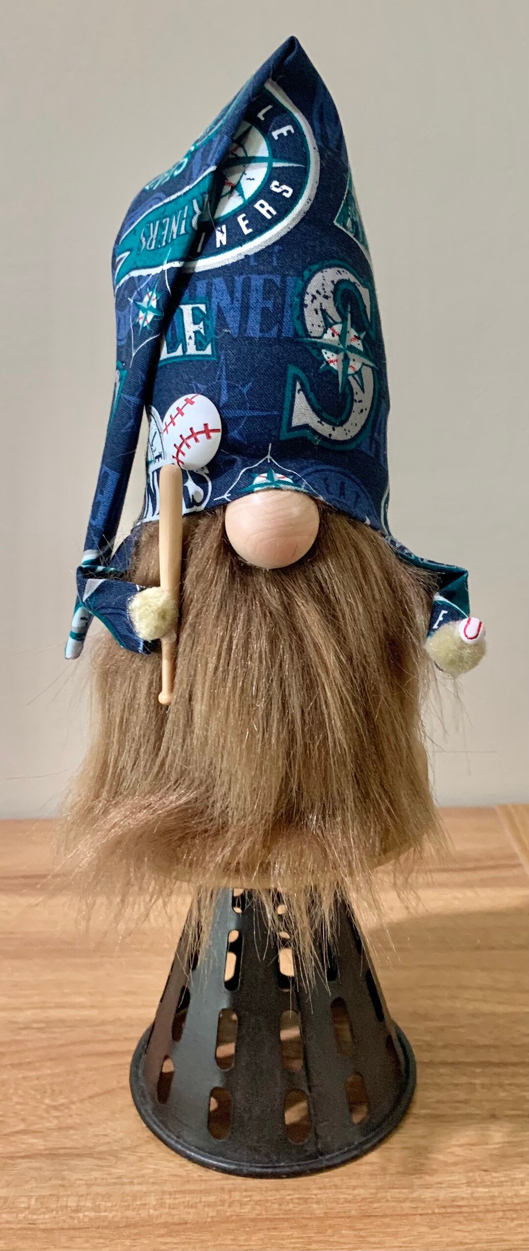 Seattle Mariners Gnome, Baseball Gnome, Spring Gnome, Tomte, Nisse