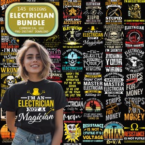 Electrician Bundle Png, Electrician Png, Electrician Quotes Png, Vintage Electrician Png, Lineman Electrician Png, Electrician Cricut Png