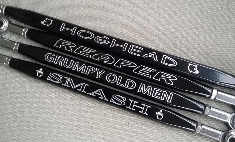 Custom Harley Part Engraved Shifter Linkage, One of a Kind, Customized ...