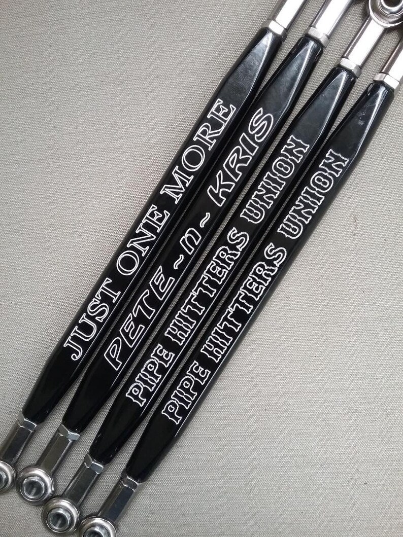 Harley Replacement Custom Engraved Shift Rod Linkage Street Etsy