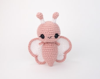 PATTERN: Belle the Butterfly - Crochet butterfly pattern - amigurumi butterfly pattern - crocheted butterflies - PDF crochet pattern