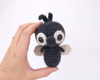 PATTERN: Houston the Housefly - Crochet fly pattern - amigurumi fly pattern - crocheted fly - PDF crochet pattern