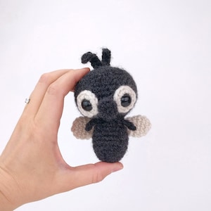 PATTERN: Houston the Housefly Crochet fly pattern amigurumi fly pattern crocheted fly PDF crochet pattern image 1