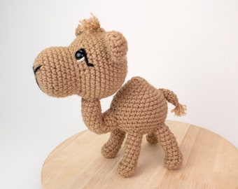 PATTERN: Camille the Camel - Crochet camel pattern - amigurumi camel - crocheted camels pattern - PDF crochet pattern - English only