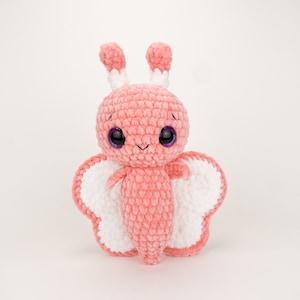 PATTERN: Plush Belah the Butterfly pattern - amigurumi super bulky butterfly pattern - crocheted butterfly plushie - PDF pattern