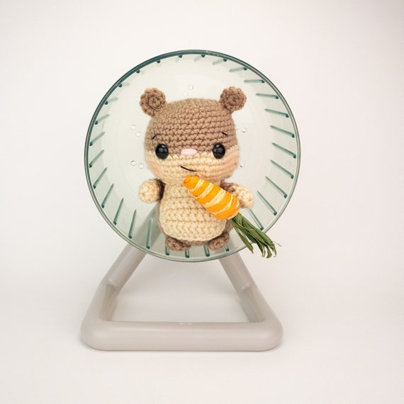 PATTERN: Humphrey the Hamster pattern - amigurumi hamster pattern - crocheted hamster pattern - PDF crochet pattern - English only
