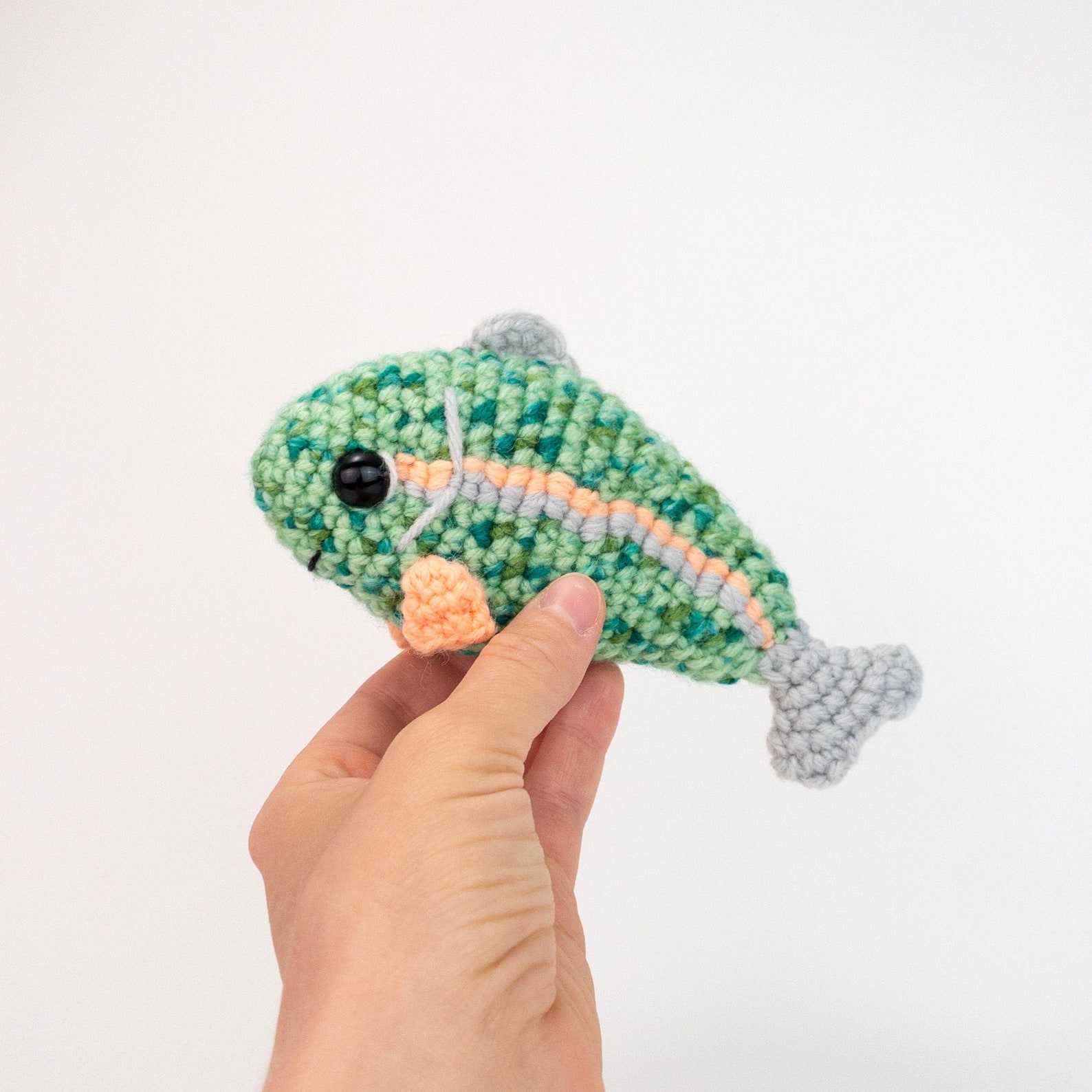 PATTERN Ripple the Rainbow Trout Pattern Amigurumi Rainbow Etsy