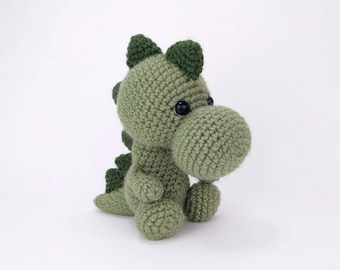 PATTERN: Spike the Stegosaurus - Crochet dinosaur pattern - amigurumi stegosaurus pattern - crocheted dino pattern - PDF crochet pattern