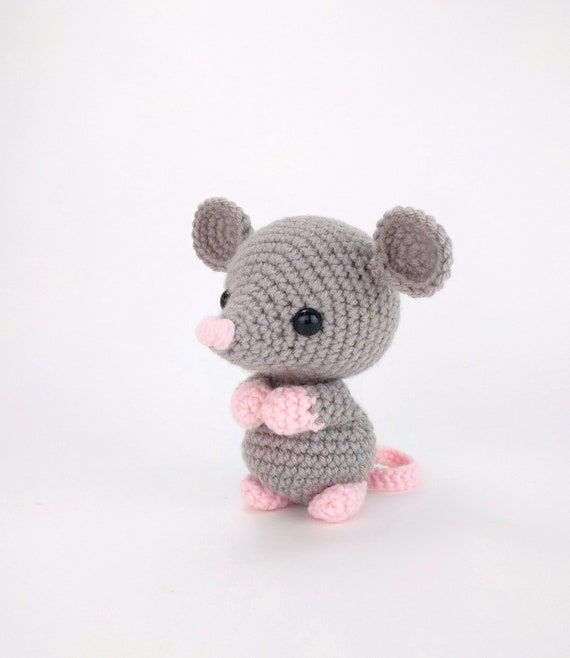 PATTERN: Maxwell the Mouse  Crochet mouse pattern  amigurumi