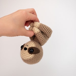 PATTERN: Sammy the Sloth Crochet sloth pattern amigurumi sloth crocheted sloths pattern PDF crochet pattern English only image 3