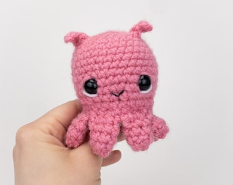 PATTERN: Dorothy the Dumbo Octopus pattern - amigurumi easy flapjack octopus pattern - crocheted octopus pattern - PDF crochet pattern