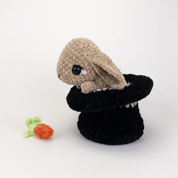 PATRÓN: Peluche Buttercup the Bunny - conejito de peluche fácil de crochet - patrón de conejo de peluche amigurumi - Patrón de crochet PDF - Solo en inglés