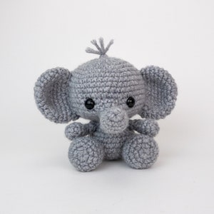PATTERN: Ellis the Elephant crochet elephant amigurumi elephant pattern English, German, Portuguese PDF crochet pattern image 5