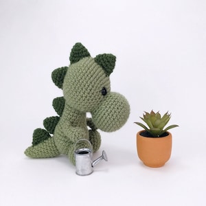 PATTERN: Spike the Stegosaurus Crochet dinosaur pattern amigurumi stegosaurus pattern crocheted dino pattern PDF crochet pattern image 4