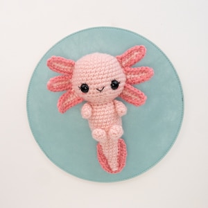 PATTERN: Amelia the Axolotl pattern - amigurumi axolotl pattern - crocheted axolotl pattern - PDF crochet pattern - English only