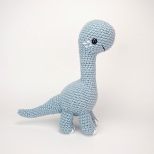 PATTERN: Bruno the Brontosaurus Crochet brontosaurus pattern amigurumi brontosaurus pattern crocheted dinosaur PDF crochet pattern image 1