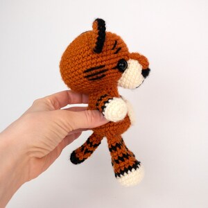 MUSTER: Toby der Tiger Tiger Häkelanleitung Amigurumi Tiger Anleitung Gehäkelte Tiger Anleitung Tiger Spielzeug PDF Häkelanleitung Bild 3