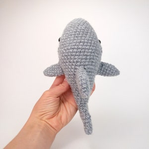 PATTERN: Shawn the shark Crochet shark pattern amigurumi shark pattern crocheted shark pattern PDF crochet pattern image 4