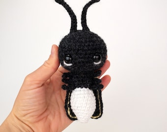 Herfair Lucciola Peluche – Piccolo Insetto Morbido Per La Cameretta, Regalo Dolce Per Bambini - 2