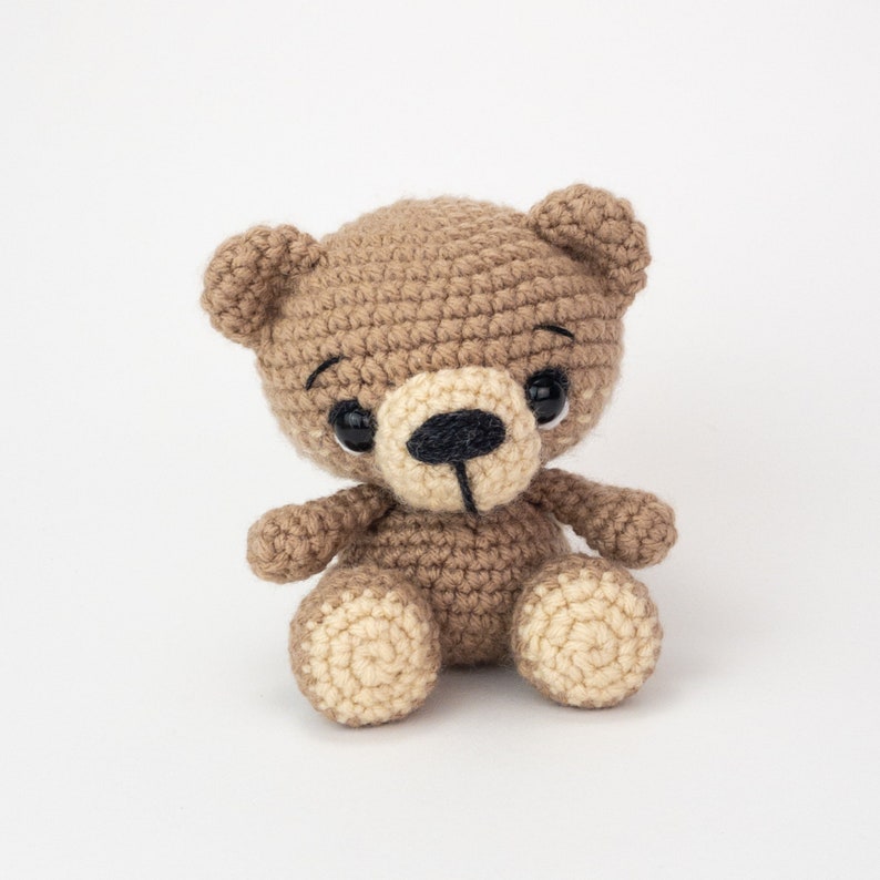 PATTERN: Benji the Bear Crochet bear pattern amigurumi bear crocheted bear crochet teddy bear PDF crochet pattern image 3