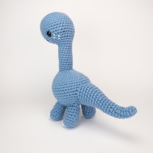 PATTERN: Bruno the Brontosaurus Crochet brontosaurus pattern amigurumi brontosaurus pattern crocheted dinosaur PDF crochet pattern image 6