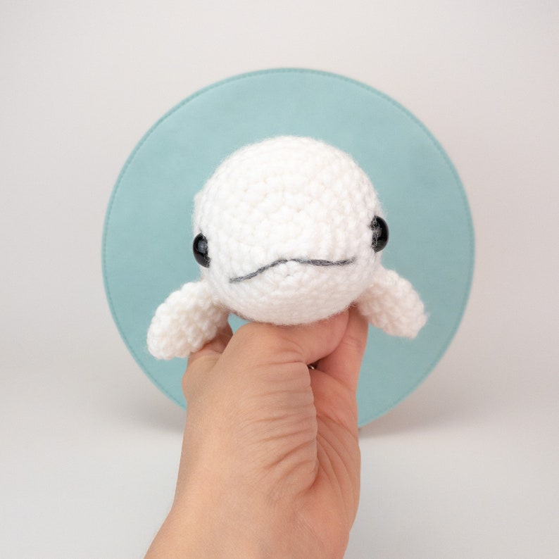 PATTERN Bianca the Beluga Whale Pattern Amigurumi Beluga Etsy
