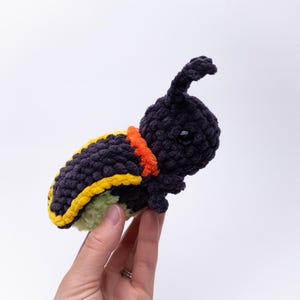 PATTERN: No Sew Flare the Firefly pattern - glows in the dark! - amigurumi firefly pattern - lightning bug - PDF crochet pattern