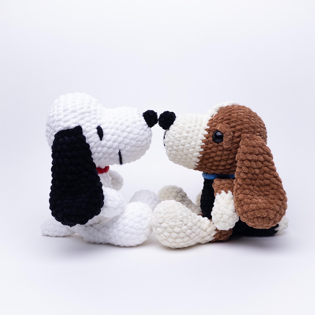 PATTERN: Bagel the Beagle - Amigurumi Beagle Crochet Pattern - PDF ...