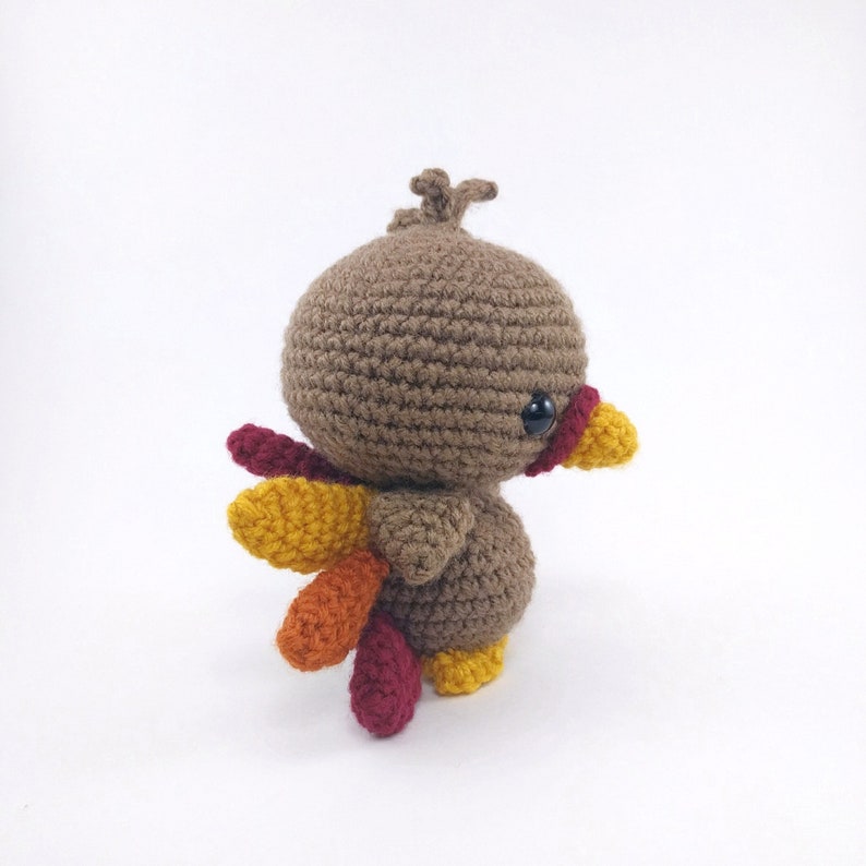 PATTERN: Terrence the Turkey Crochet turkey pattern amigurumi turkey turkey pattern crocheted turkey PDF crochet pattern image 4